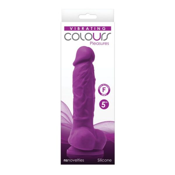 Vibrating Dildo 5"