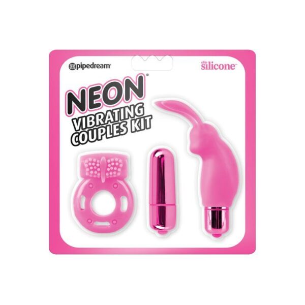 Vibrating Couples Kit - Pink