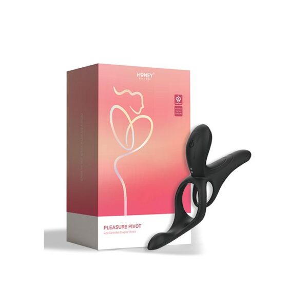 App-Controlled Couples Vibrators - Black
